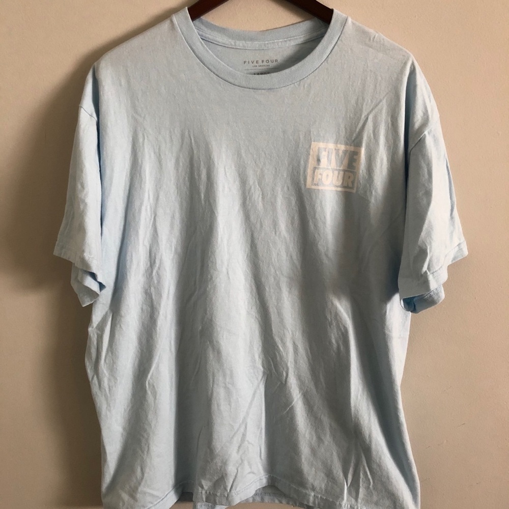 Five Four Large light blue graphic tee - Like New